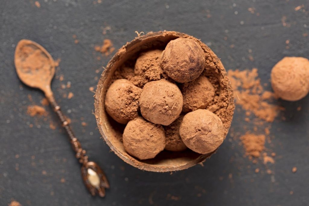 Köstliche Trüffel Pralinen mit Kaffee und Schokolade selber machen