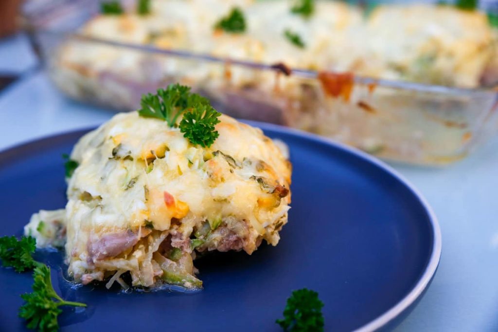 Köstlicher Hackfleischauflauf mit Zucchini