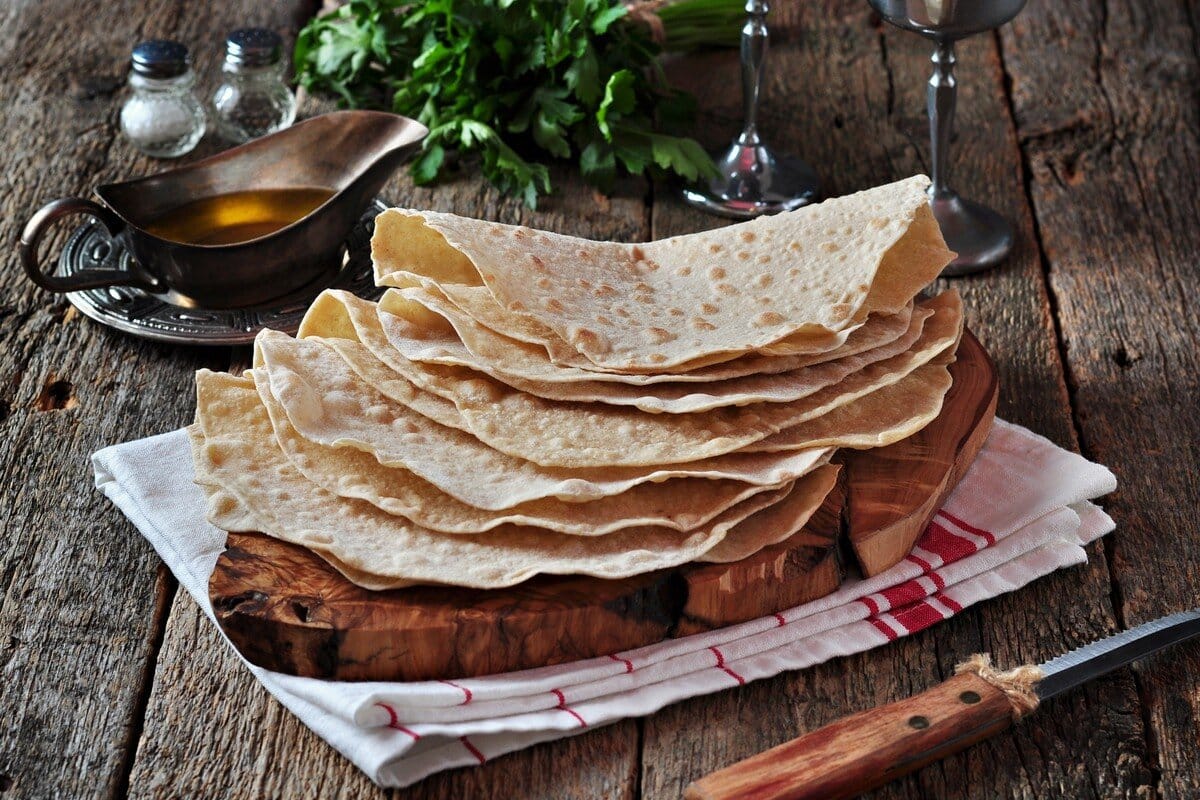 Lawasch Brot - hausgemachte Fladenbrote für Snacks oder zum Grillen