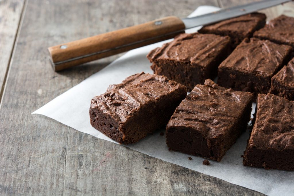 Leckere Brownies aus der Mikrowelle