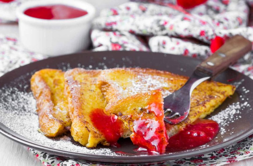 Leckere French Toasts aus der Mikrowelle