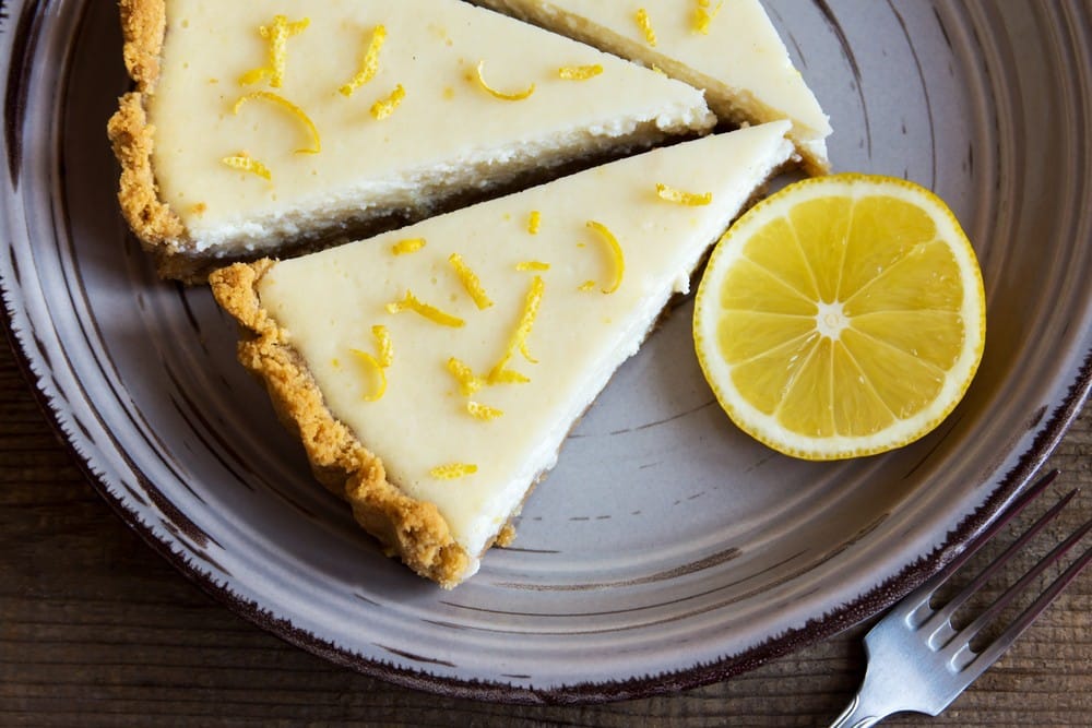 Lemon Cheesecake mit Ricotta und Mascarpone