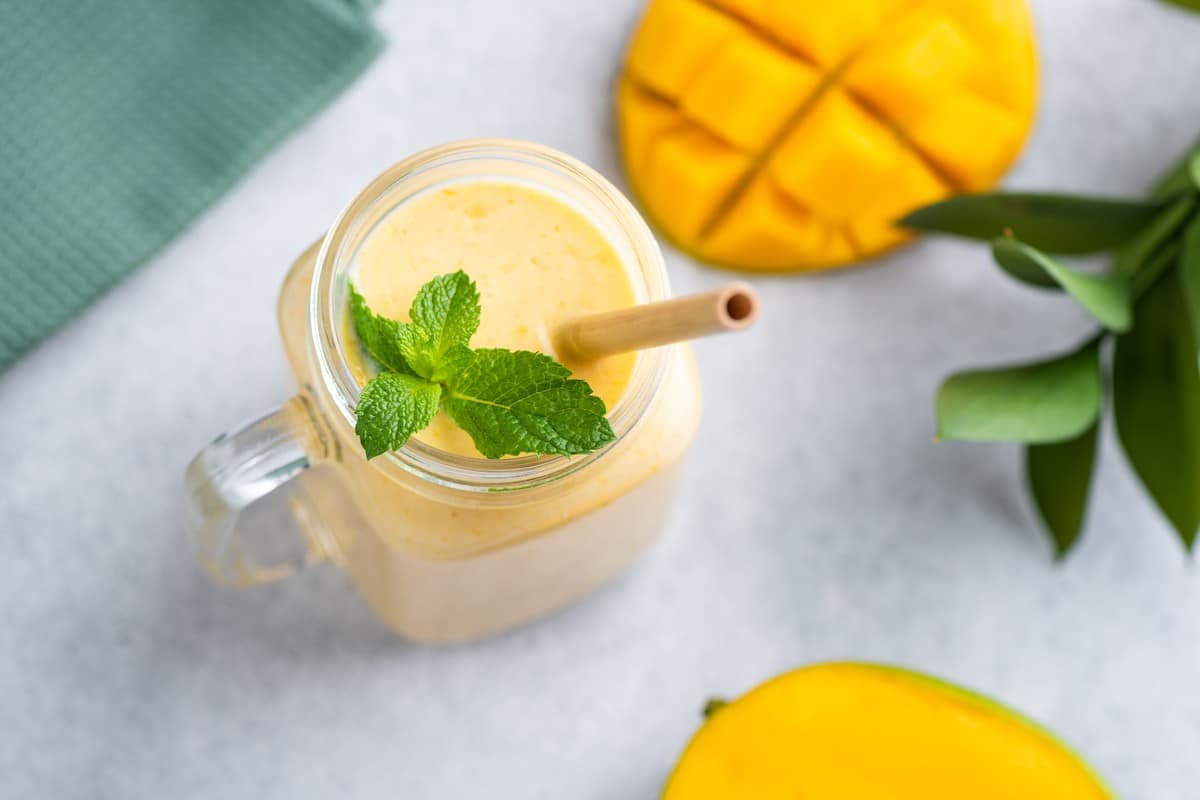 Mango Lassi – fruchtiges Mango Joghurtgetränk