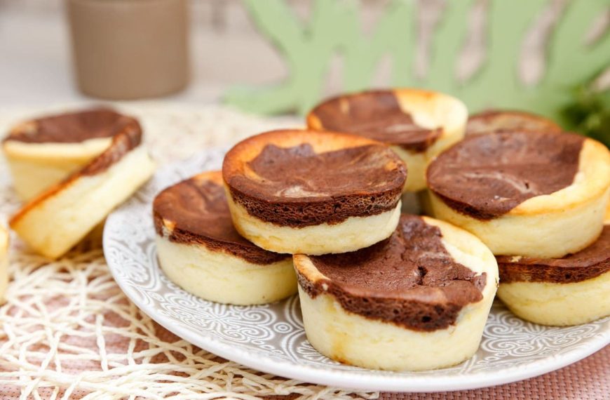 Mini Cheesecake mit Kakao – Low Carb Cheesecake