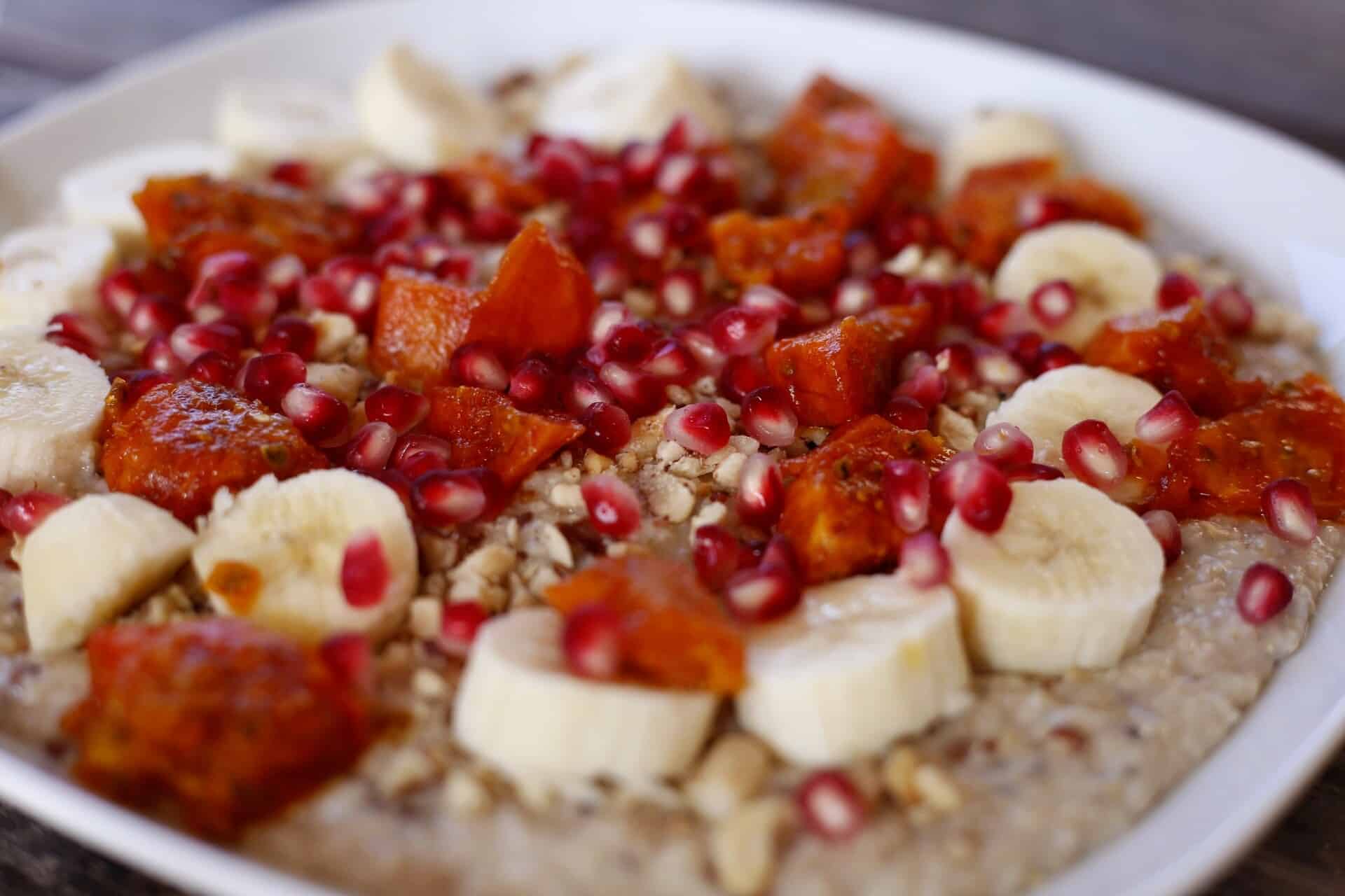 Oatmeal mit Bananen