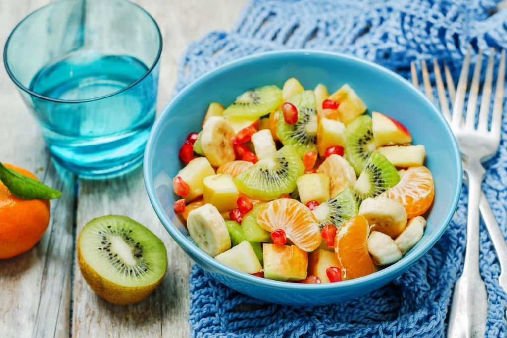 Obstsalat mit Mandarinen
