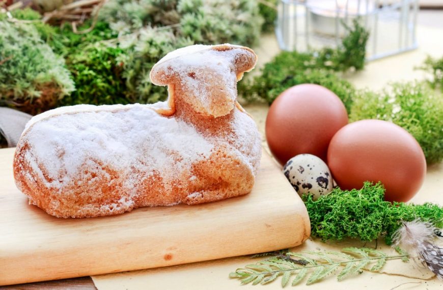 Osterlamm mit Mandeln, Vanille und Rum – Ostergebäck