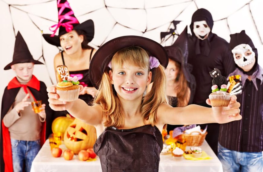Perfektes Halloween-Menü für Kinder