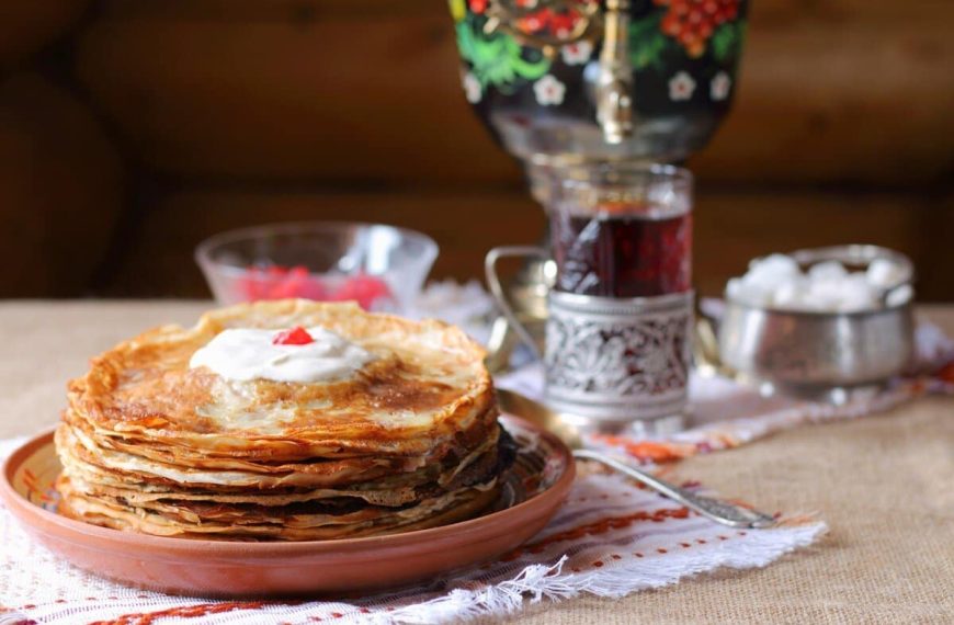 Pfannkuchen mit Wodka und Milch – Einfaches Pfannkuchen Rezept