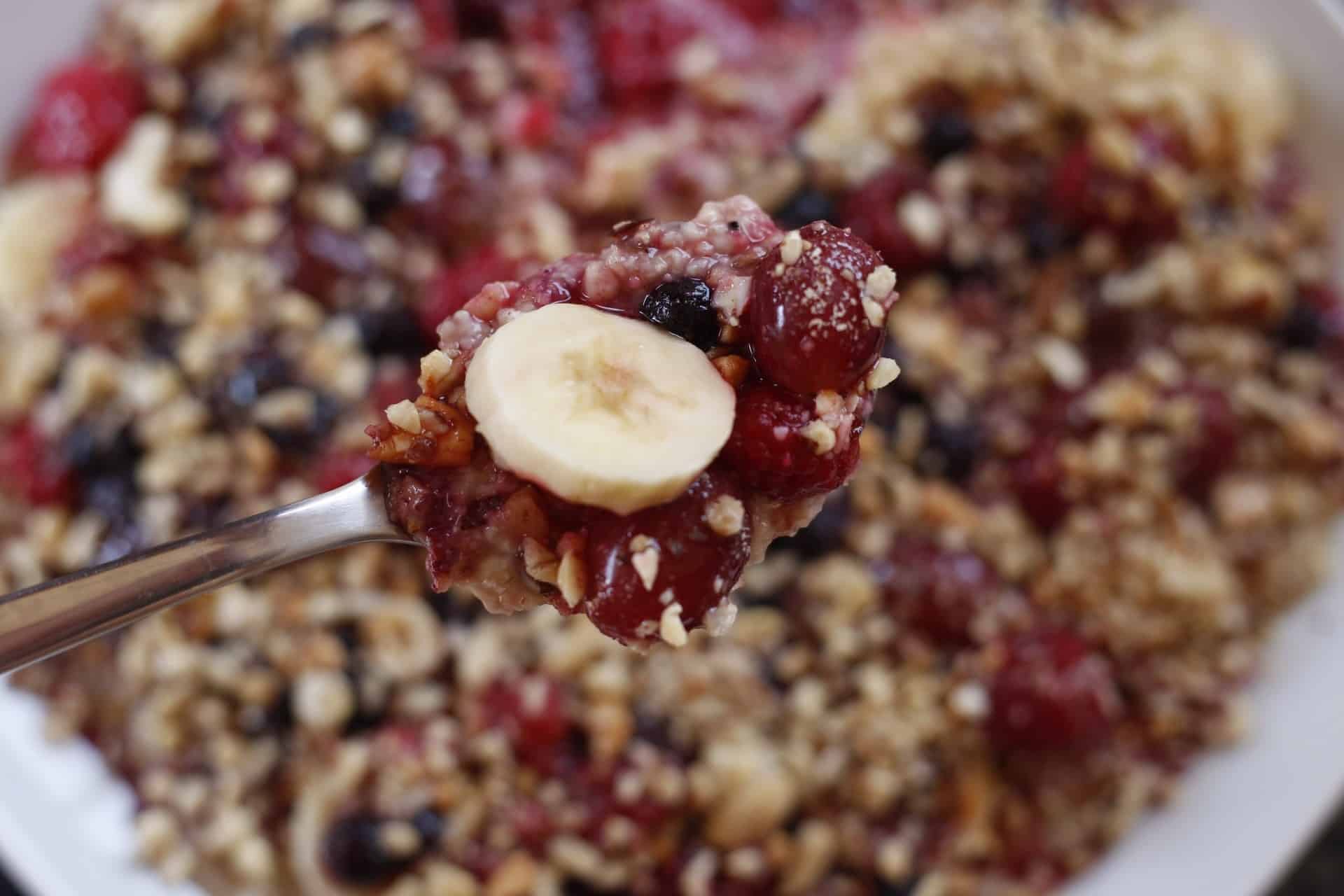 Porridge mit Nüssen