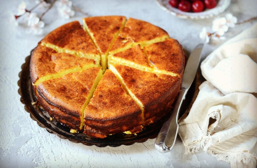 Quarkkuchen mit Grieß und Vanille aus dem Multikocher