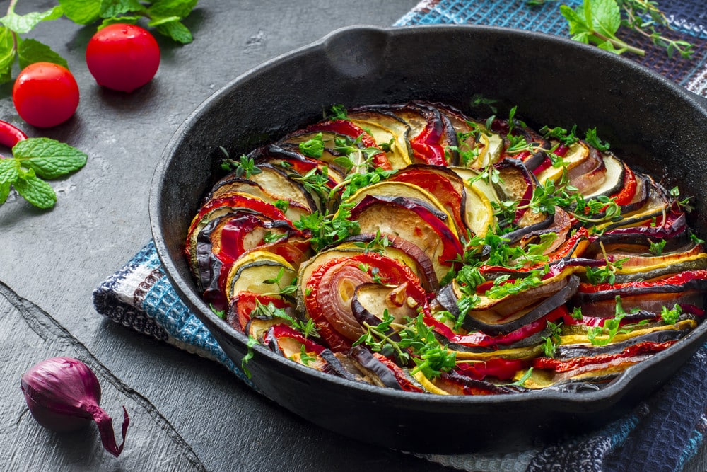 Ratatouille mit Aubergine