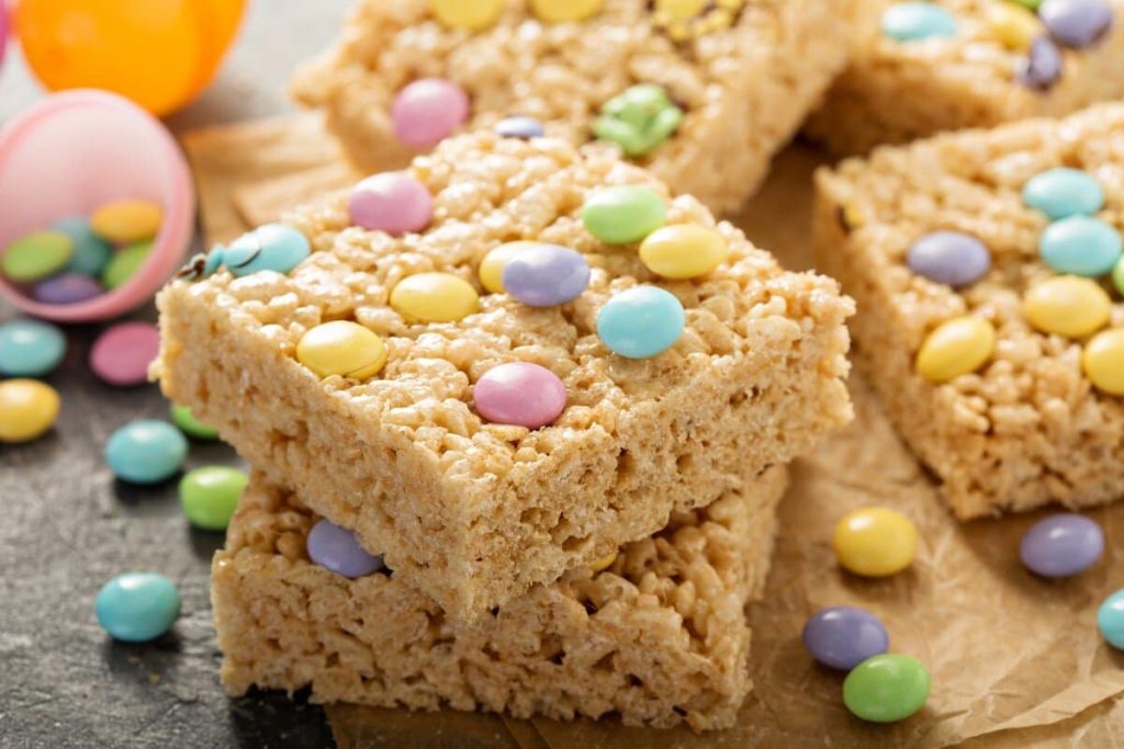 Rice Crispy mit Marshmallows – Süßer Crispy Snack