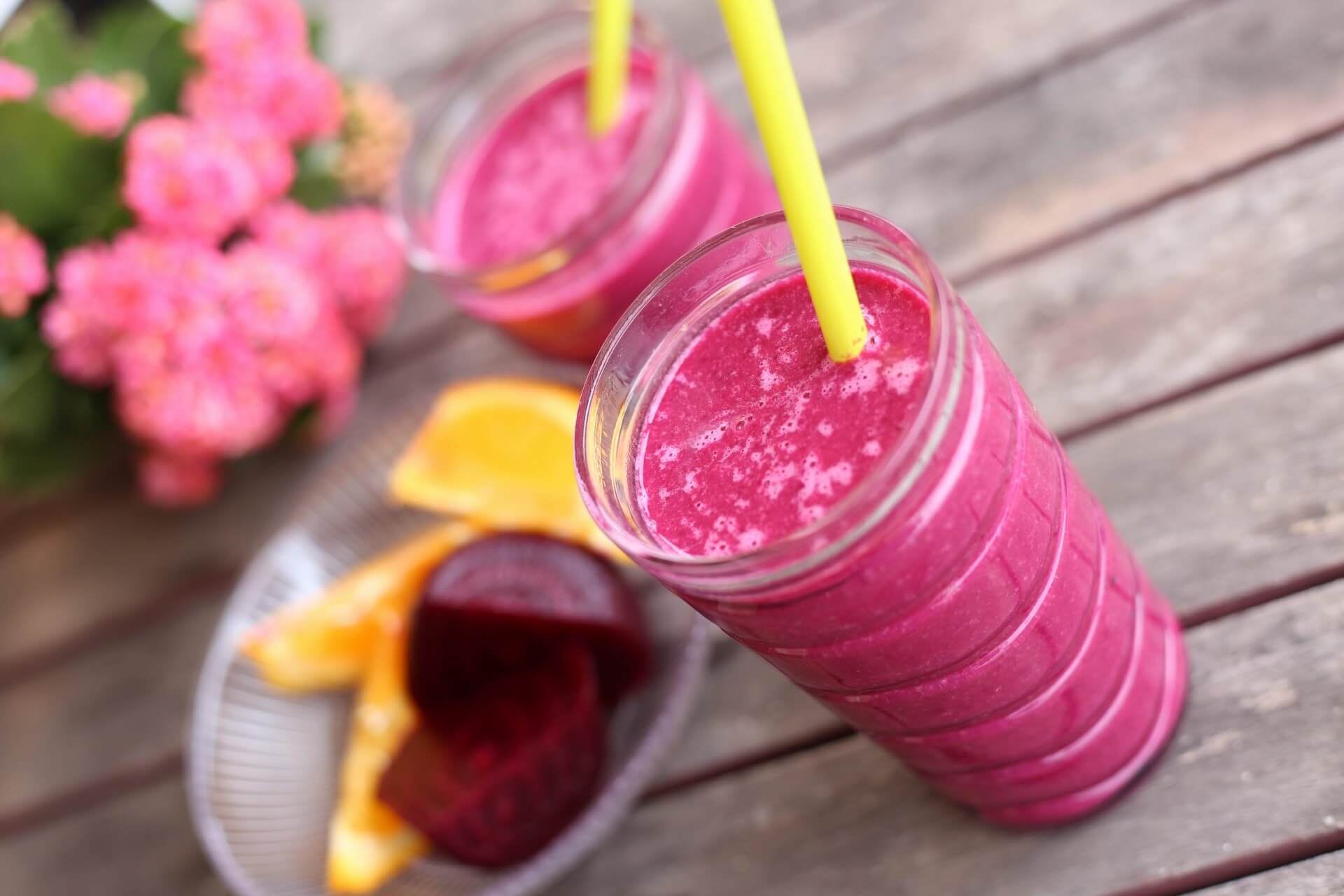 Rote Bete Smoothie mit Orange