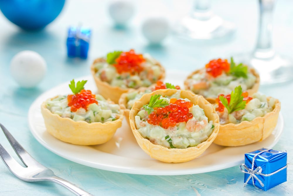 Saftige Fingerfood Tartelettes mit Avocado