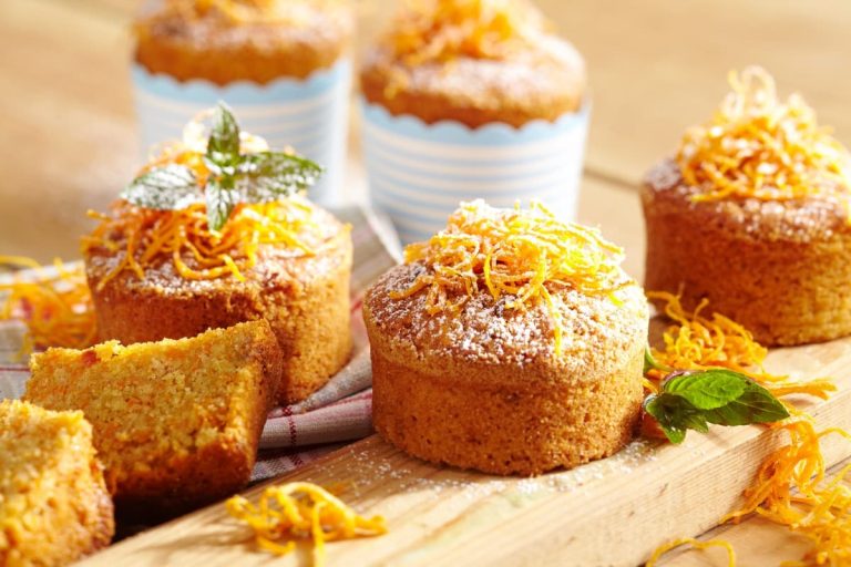 Saftige Möhrenmuffins mit Zimt und Ingwer