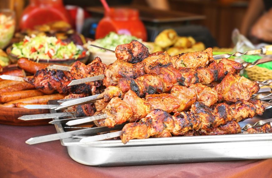 Schaschlik Marinade mit Kwas, Zwiebeln und Öl