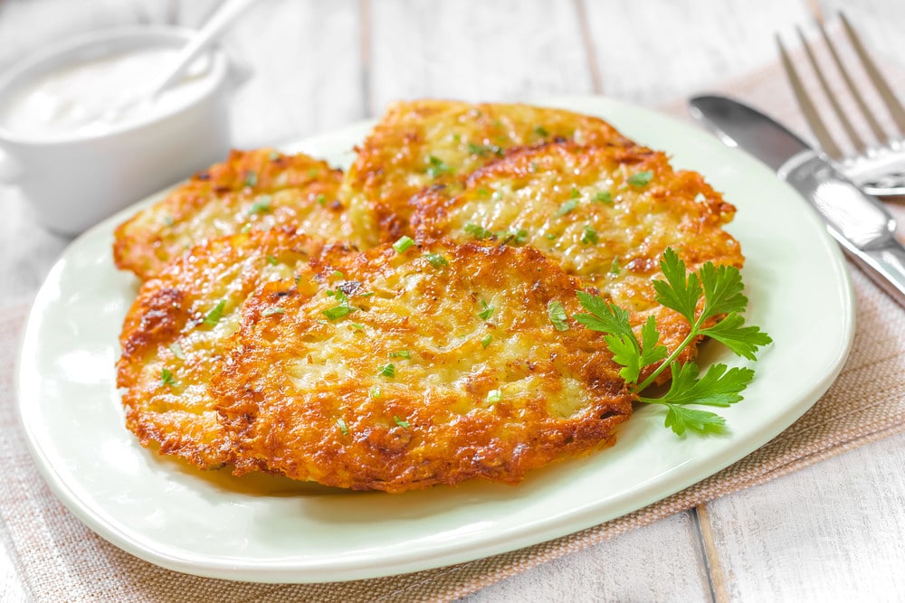 Schnelle Kartoffelpuffer aus der Pfanne
