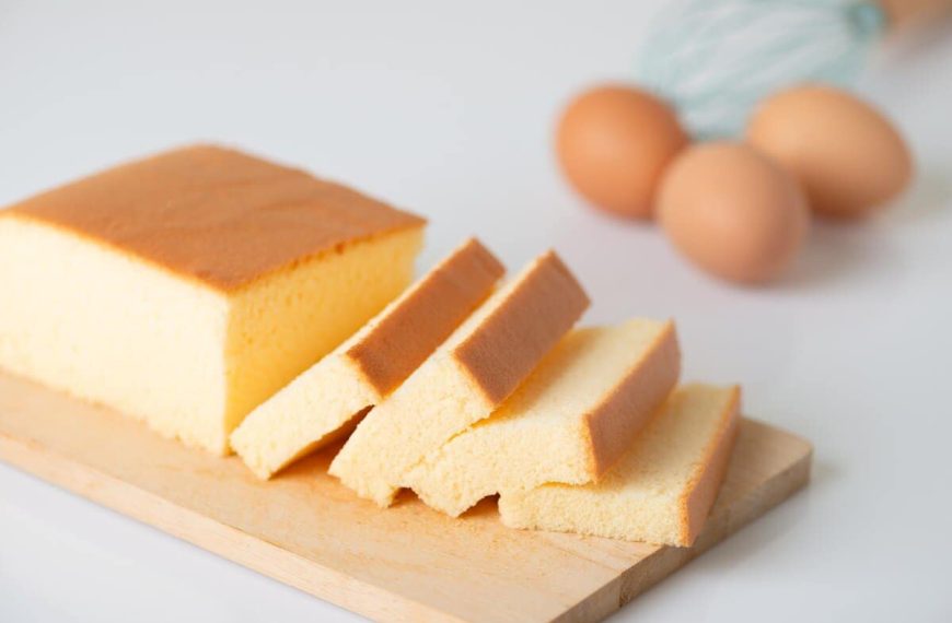 Softer Japanischer Joghurtkuchen mit Zitrone