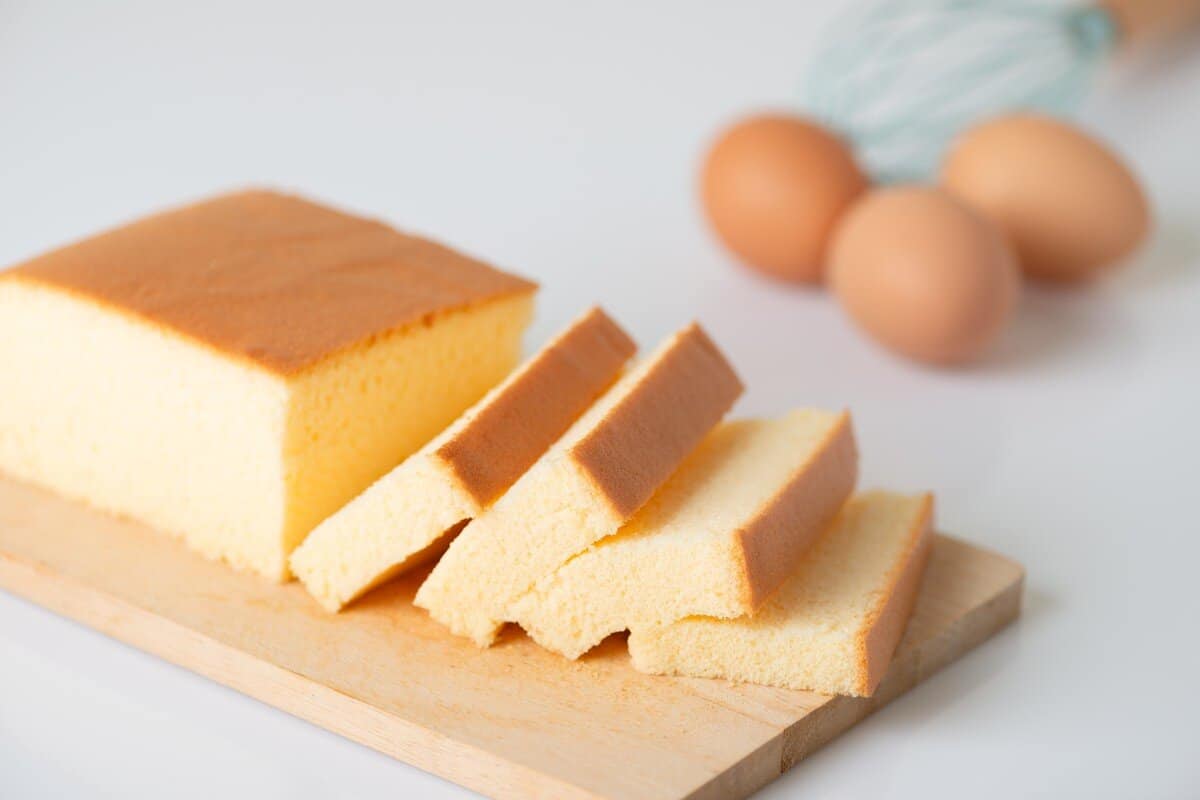 Softer Japanischer Joghurtkuchen mit Zitrone