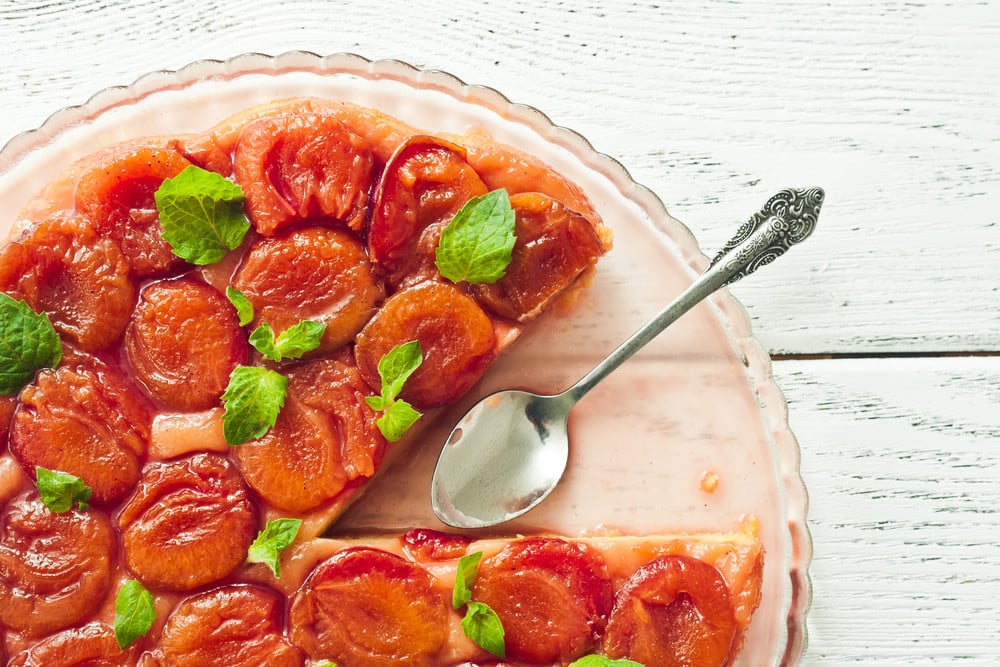 Tarte Tatin mit Pflaumen | Französisches Pflaumen Tarte Rezept