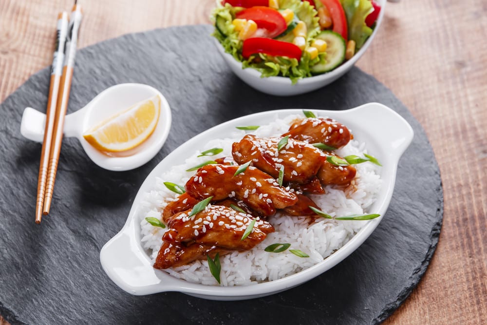 Teriyaki Hähnchen mit Basmatireis