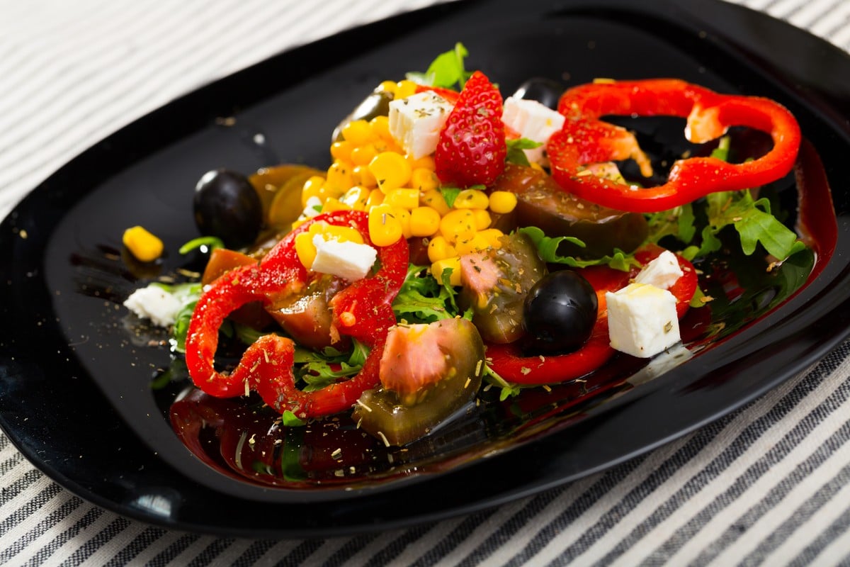 Tomatensalat mit Feta