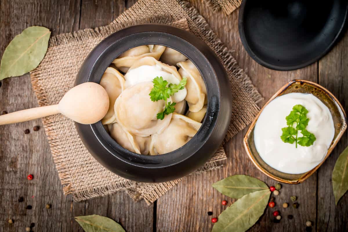 Ukrainische Pelmeni - Teigtaschen mit Kartoffeln