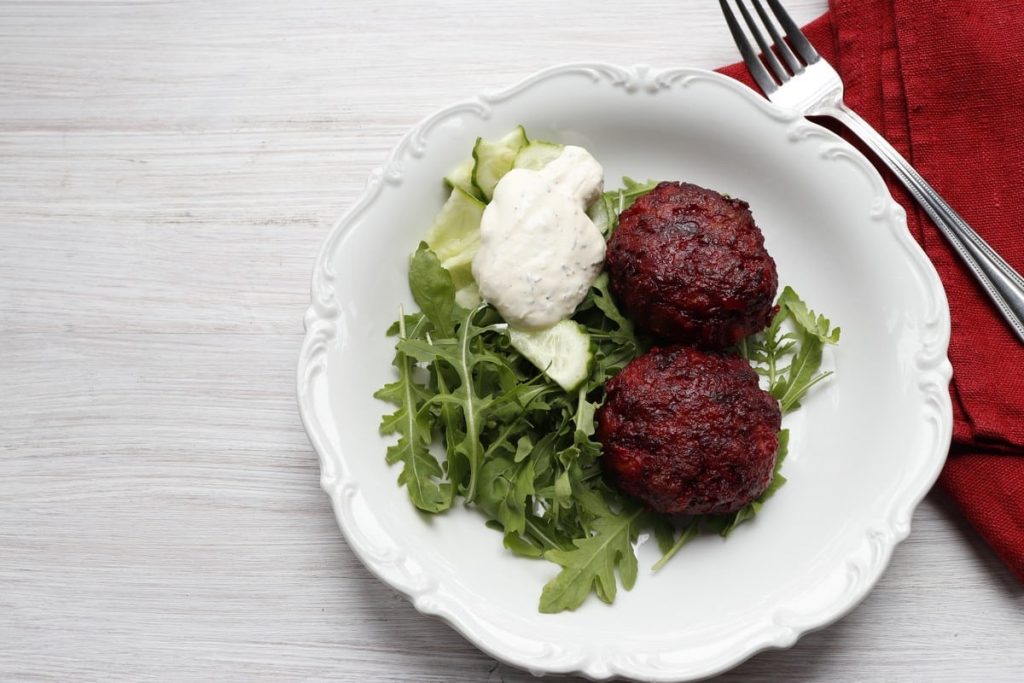 Knusprige Brokkoli Frikadellen mit Käse, Knoblauch und Senf