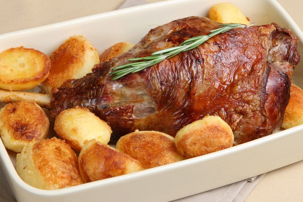 Lammkeule Und Kartoffeln Aus Dem Backofen - Rezepte Suchen