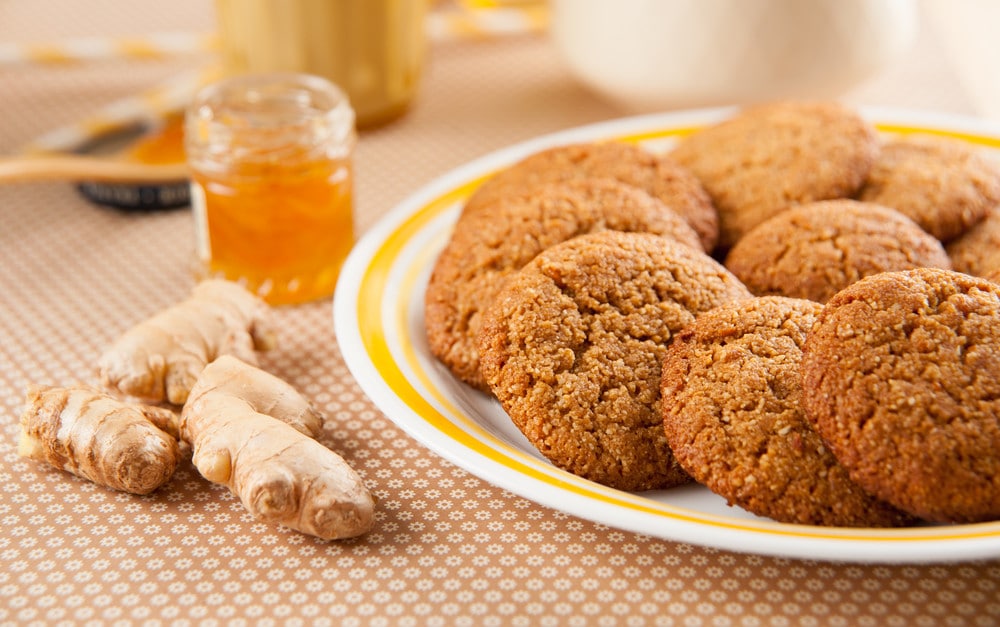 Würzige Lebkuchen Ingwerkekse mit Zimt und Honig