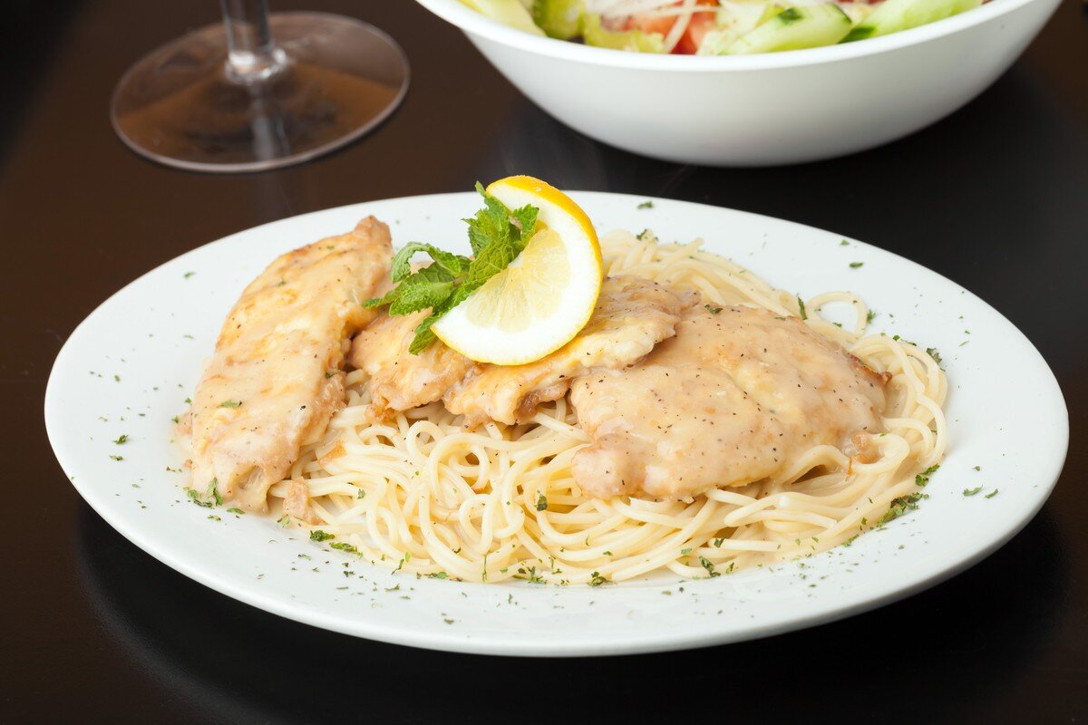Zarte Hähnchenbrustfilets in cremiger Kokos Soße