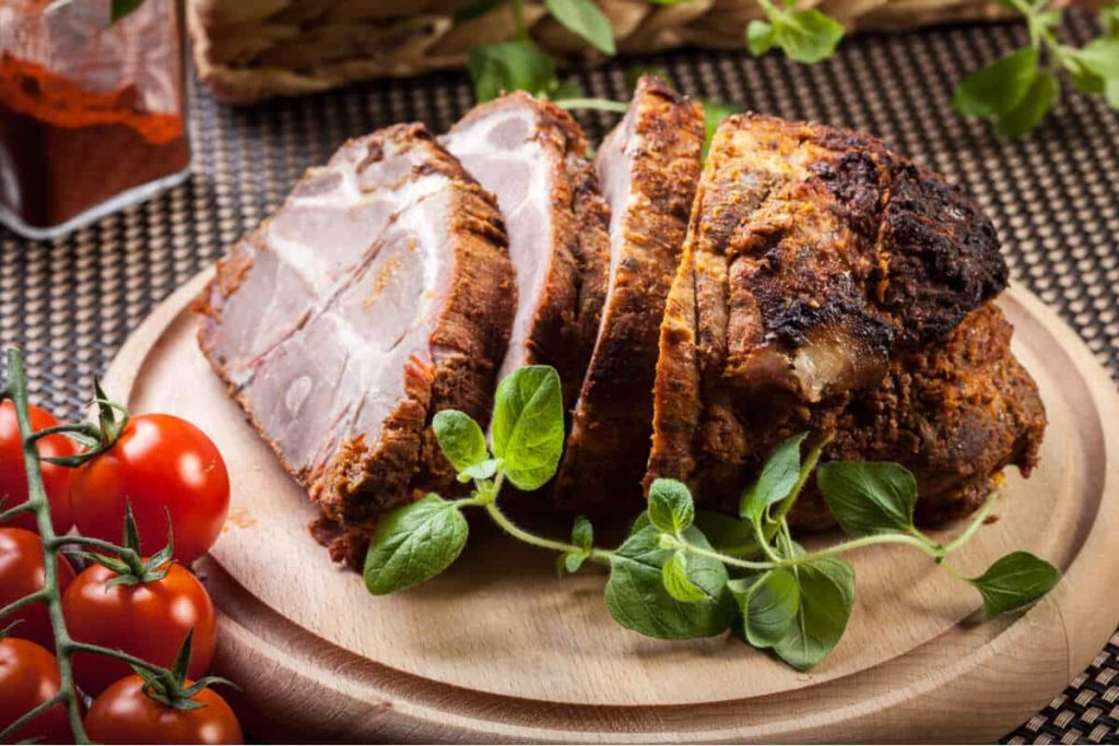 Zarter Schweinebraten in Zitrusmarinade nach kubanischer Art