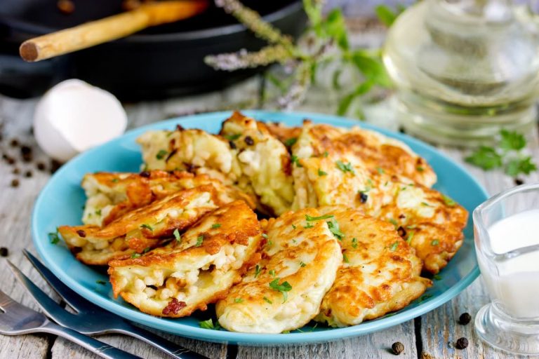 Reibekuchen mit Zucchini und Karotten