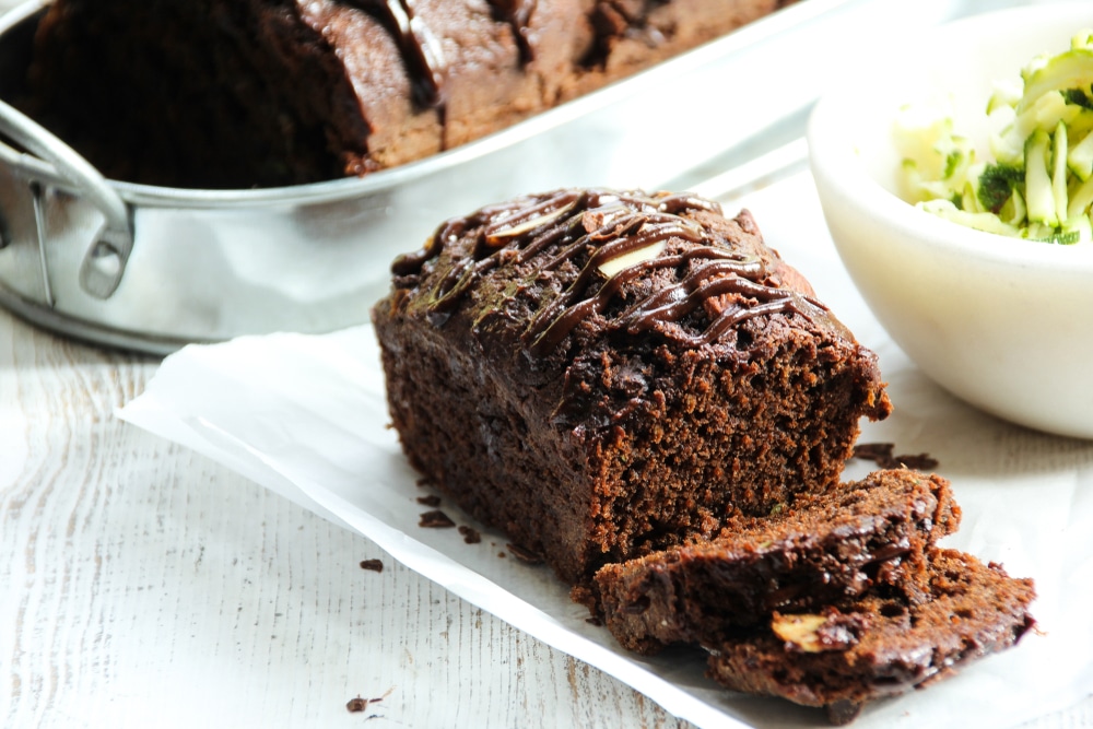 Saftiger Schokokuchen mit Zucchini und Kakao