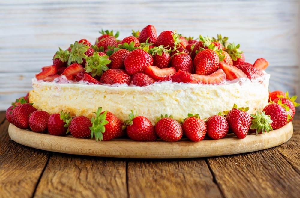Veganer Erdbeerkuchen