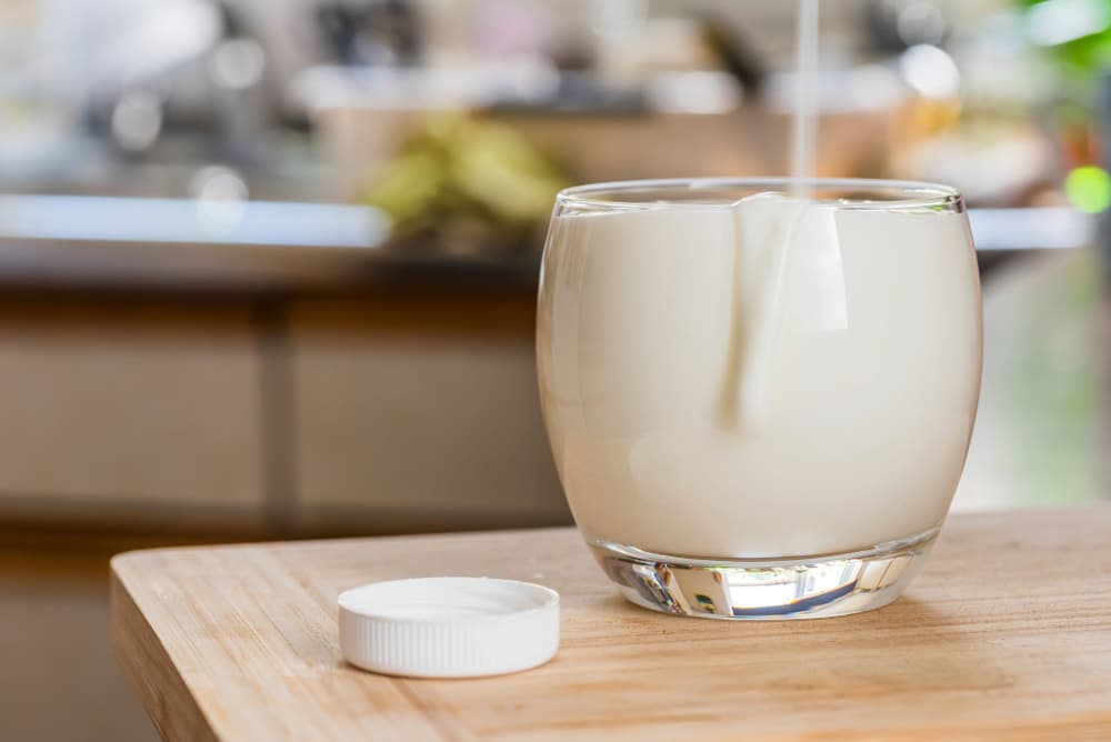 Buttermilch ist ein fermentiertes Milchprodukt