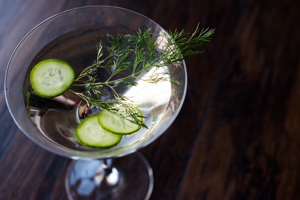 Dill - Die überraschende Ergänzung in Dill-Cucumber Martini