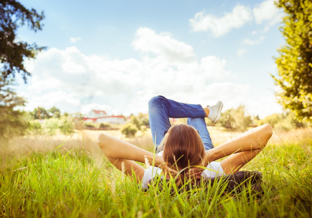 Verbringe Zeit in der Natur zum Stressabbau