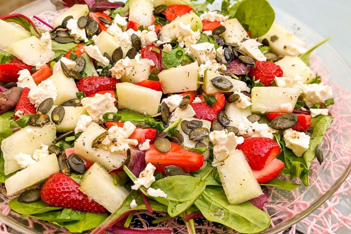 Sommerlicher Salat zum Grillen