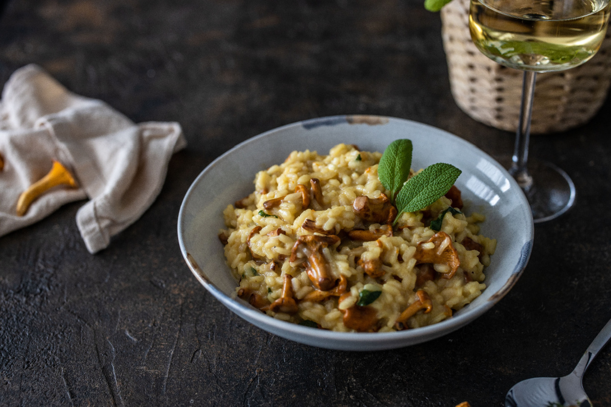 Köstliches Pilzrisotto mit Pfifferlingen: Ein Risotto-Traum