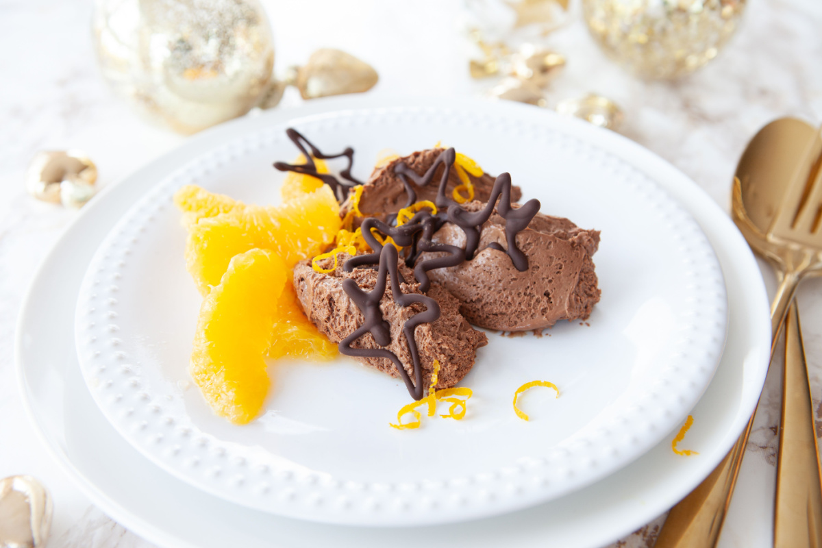 Himmlisches Dessert Mousse au Chocolat