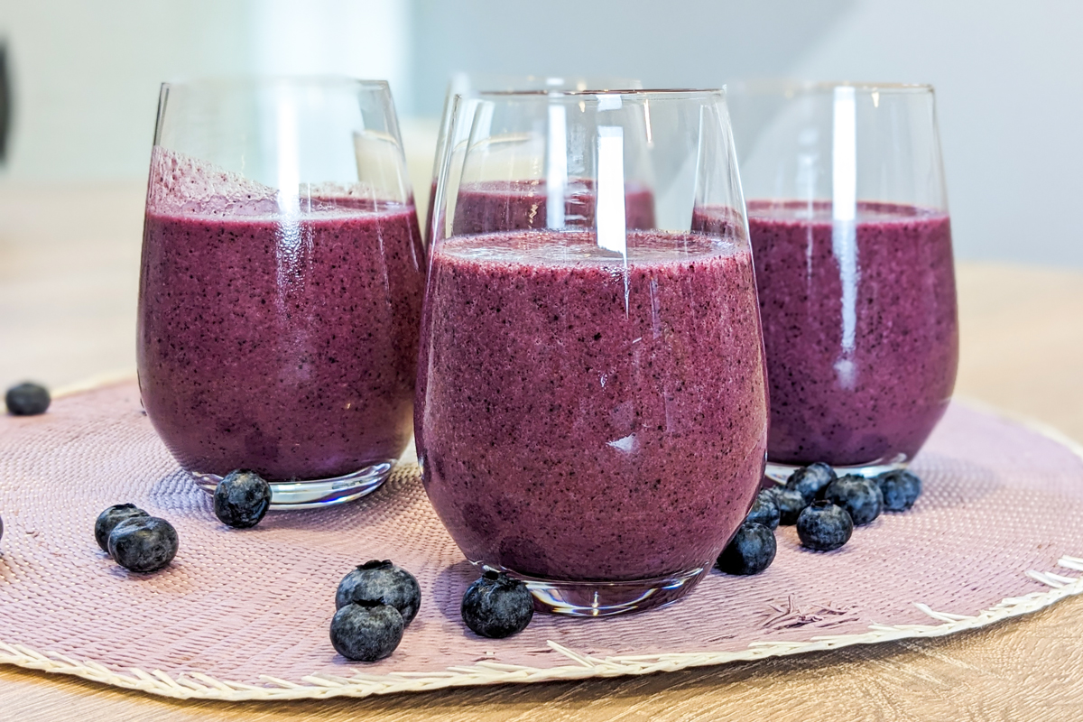 Heidelbeer-Buttermilch-Smoothie im Thermomix®