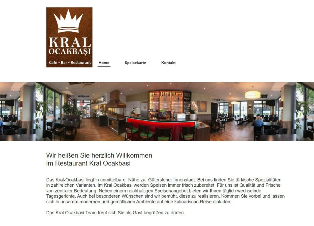 Beste türkische Restaurant in Gütersloh Das Kral Ocakbasi