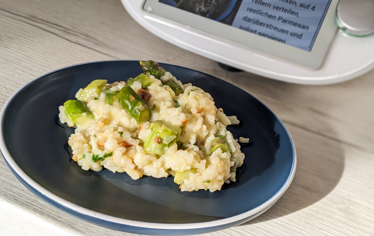Cremiges Spargel-Risotto im Thermomix® kochen
