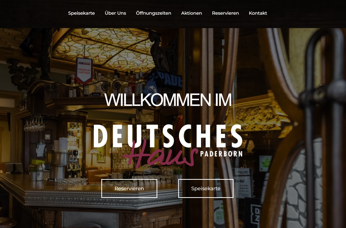 Deutsches Haus Ihr gemütliches Restaurant in Paderborn