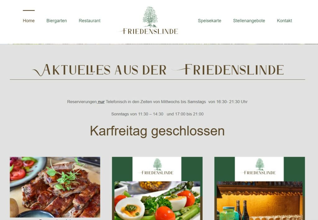 Gasthaus Friedenslinde Verl