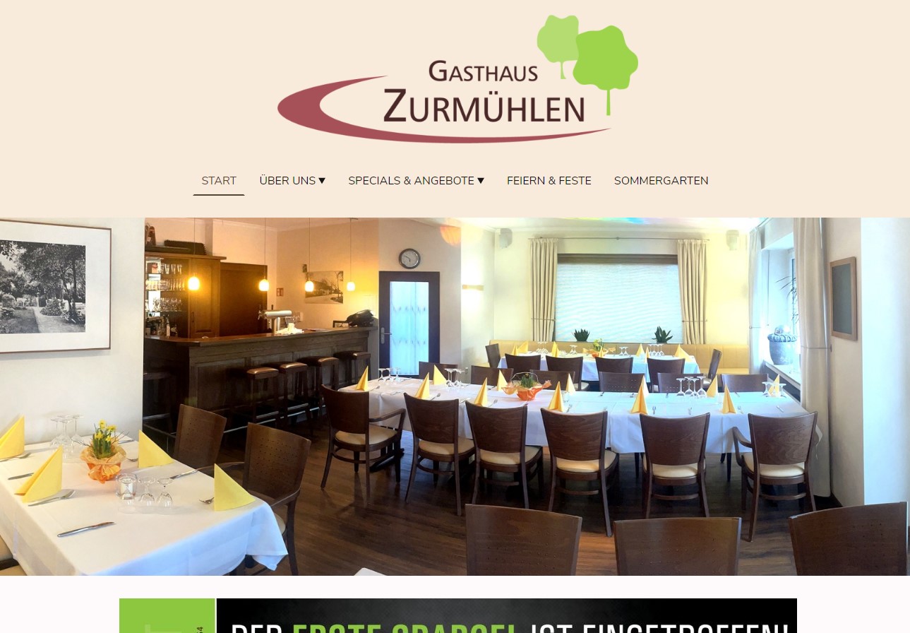 Gasthaus Zurmühlen in Borgholzhausen