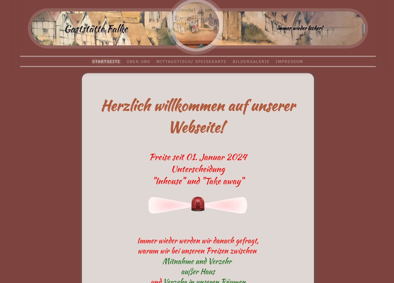 Gaststätte Falke in Harsewinkel