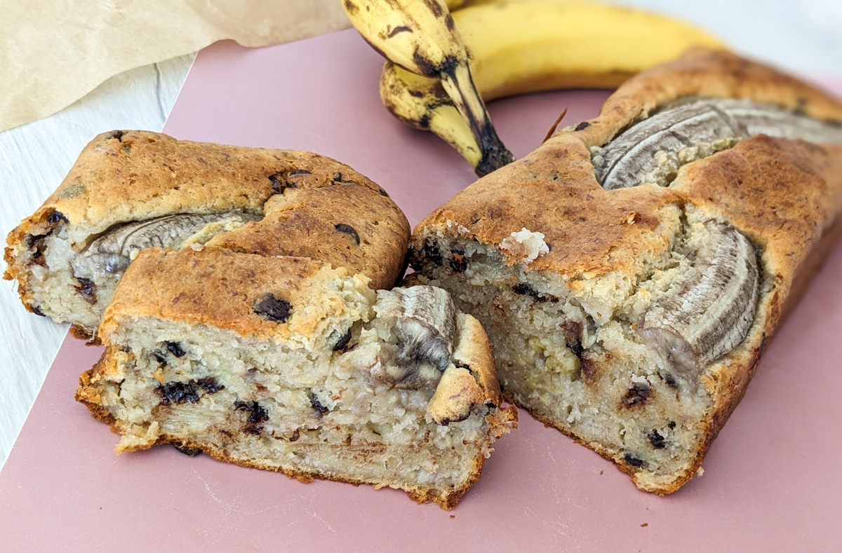 Gesunde Süße: Schoko-Bananenkuchen ohne Zucker